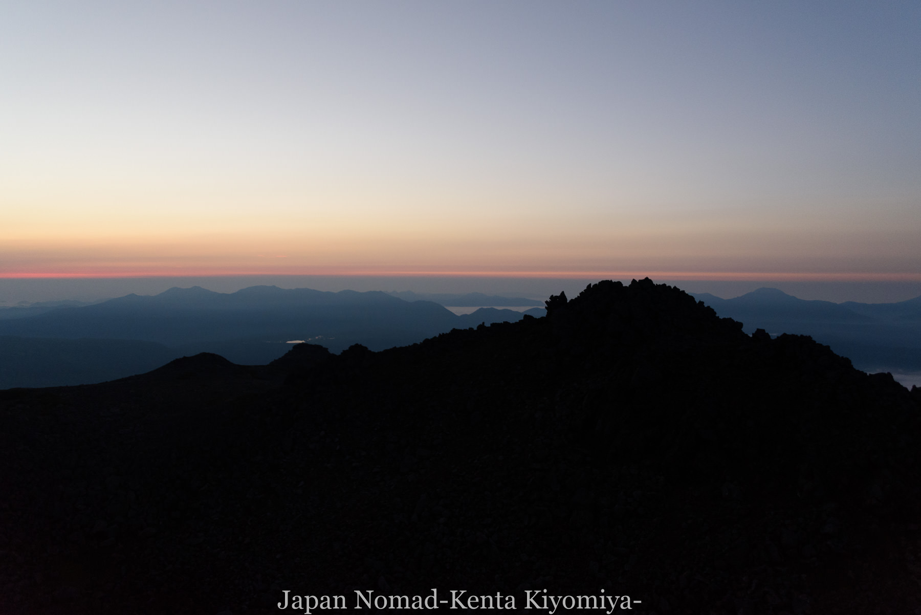 自転車日本一周（旭岳～富良野岳　縦走3日目）-Japan Nomad (3)